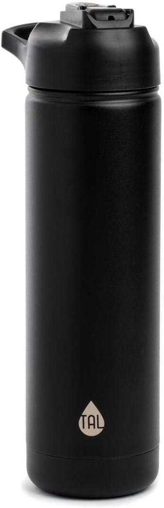 Tal Water Bottle Double Wall Insulated Stainless Steel Ranger Pro - 26oz - Black