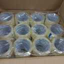 Clear Packing Tape (36 Rolls), Heavy Duty Packaging Tape for Shipping Packaging Moving Sealing, 2 inches Wide, 65 Yards Per Roll