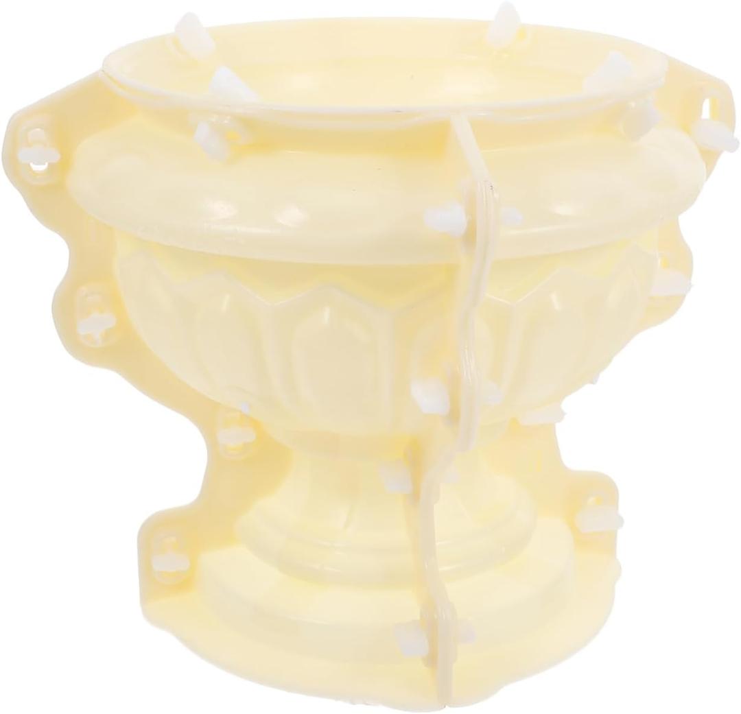 Planter Mold Pot Plastic Mold Concrete Clay Succulent Planter Large Urn Epoxy Mould Pot Making DIY Vase