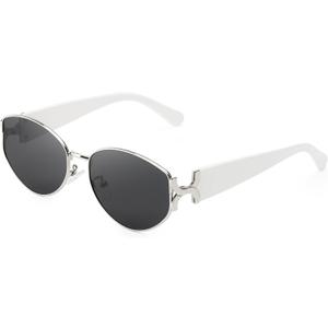 Oversized Tangle Free Aviator Sunglasses for Women Men Trendy Polarized Sunglasses for Driving & Traveling