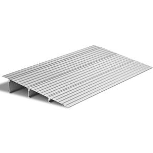 VEVOR Door Threshold Ramp 3 Rise Aluminum Alloy Threshold Ramp Rated 800 lbs Load Capacity, Handicap Ramps for Home Steps for Wheelchair, Scooters, Power Chairs, Walkers, Bicycle, Tricycle