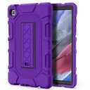 Azzsy Case for Samsung Galaxy Tab A7 Lite 8.7 Inch 2021 (SM-T220/T225), Slim Heavy Duty Shockproof Rugged High Impact Protective Case for Samsung Galaxy Tab A7 Lite 8.7" 2021, Purple