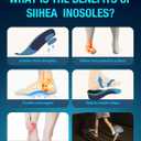 Arch Support Shoe Inserts, Hollow Structural Shock Absorbing, Orthotics Cushioning Shoe Insoles for Relieve Plantar Fasciitis, Achilles Tendonitis, Flat Feet, High Arch (M)