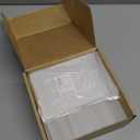 UNIQOOO Acrylic Wedding Table Numbers 1-25 with Stands | 4x6 inch Printed Calligraphy, Clear Table Number Signs and Holders | Perfect for Wedding Reception, Centerpiece Decoration, Event, Party