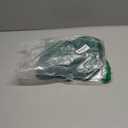 SASTYBALE Christmas Tablecloth Rectangle, Green Poinsettia Jacquard Tablecloths 52 x 70 Inch Spillproof Wrinkle Free Damask Fabric Table Cover for Winter, Xmas & New Year Gathering Decor