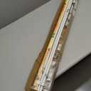 ZSHINE Curtain Single Tracks Ceiling or Wall Mounting Heavy-Duty Curtain Rails for Living Room Bedroom Room Divider (White, 6.6ft)