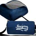 Waterproof Outdoor Blanket Packable, Stadium Blankets for Camping with Sherpa Fleece Lining, Large Windproof Emergency Throw for Garss Picnic Hiking Road Trip, Machine Washable, 82"X 55"/ 92''X 60''