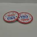 Hoffmaster Patriotic Proud Made in the USA 9-inch Paper Plates 8 Per Pack, 2 Pack