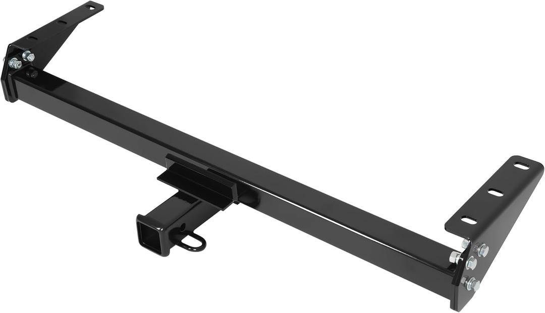 HECASA Class 3 Trailer Hitch 2" Receiver Compatible with 2005-2024 Suzuki Equator Nissan Frontier Trailer Tow Hitch Black Steel Powder Coated