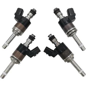 Amrxuts 4pcs 16010-5PA-305 (Type: D) 6 Holes Disc Fuel Injector for 2018-2021 Accord, 2017-2021 CR-V, 2017-2020 Civic 1.5L l4 160105PA305, 84512137