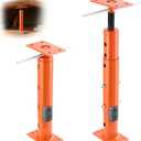 VEVOR House Floor Jacks, 2 Pack 19-36 Inch Height Range, 18000 lbs Max Load Capacity, Adjustable Support Beam Basement Jack Post Pole for Leveling, Lift Steel Telescoping Post for Temporary Support