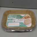 200PCS Air Fryer Liners for Ninja: Higher Non-Stick Disposable Parchment Paper Liner for Ninja DZ201/DZ401 Dual Airfryer Baking - Food Grade Ninja Air fryer Accessories (Rectangle - 8.6 x 5.5 inch)