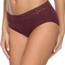 Wealurre Cotton Panties for Women Bikini Underwear Hipster Underpants Lace Briefs Pack, Dark Series (M)