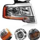 Projector Headlights RH Compatible with 2015-2017 Ford Expedition