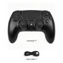 RGB Wireless Gamepad for PS5, Bluetooth-compatible Game Controller for PS5 Slim/PS5 Pro with Turbo Function Macro Keys