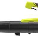 RYOBI ONEAND 18V 100 MPH 350 CFM Cordless Battery Variable-Speed Jet Fan Leaf Blower Tool