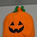 ANIAC Dog Pumpkin Costume Halloween Cat Pumpkin Outfit Funny Puppy Clothes for Small Dogs Pet Party Cosplay Accessories (Orange Clohes, Medium)