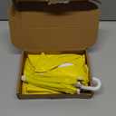 17 Inch Raincoat Porch Goose Outfits Spring Lawn Goose Statue Raincoat Costume Yard Duck Cement Clothes with Umbrella for Statue Patio Garden Decoration