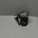 SHARDOR Electric Super Silent Blade Coffee Grinder, Timed Grind Control Rotary Knob, Adjustable Coarse to Fine for Coffee Beans, Spices & Herbs, Black