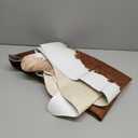 BENRON Premium Faux Cowhide Rug, Cow Print, Rustic Western Rugs for Living Room Bedroom, Irregular Animal Skin Hides, 4.6 x 5.2ft, Anti-Skid Cool Carpets for Cowboy Cowgirl Home Decor, Khaki Brown (Caramel)