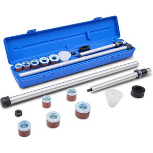 Orion Motor Tech Cam Bearing Removal and Installation Tool Set | Complete Camshaft Bearing Tool Kit with 1-1/8 to 2-2/3 Inch Adapters, Covers Most Domestic and Import Vehicles