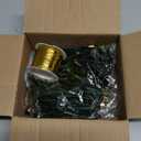 24Pcs Velvet Ribbon 5 x 7 Inch Christmas Ribbon 3/8 Inch Wide Christmas Bows Vintage Velvet Bows for Christmas Tree Dark Green Bows for Christmas Tree Decorations