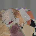 160 Sheets Floral Textured Scrapbook Papers and Mesh Fabric Assorted Set, 10 Color Mixed Special Paper for Scrapbooking Planner Bullet Junk Journal Supplies Decoupage Paper, 4.72x3.14 Inch