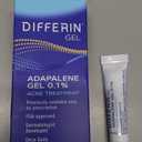 Differin Acne Treatment Gel, 30 Day Supply, Retinoid Treatment for Face with 0.1% Adapalene, Gentle Skin Care for Acne Prone Sensitive Skin, 15g Tube