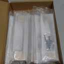 Asidrama 10 Pack 5 Inch(128mm) Satin Nickel and Champagne Bronze Cabinet Pulls Knurled Cabinet Handles Kitchen Cabinet Hardware Cupboard Handles Drawer Pulls (5" Hole Center)