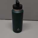 BJPKPK Insulated Water Bottles, Dishwasher Safe 36 oz Water Bottle with Handle, Leakproof BPA Free Thermal Flasks, Stainless Steel Jug for Sports, Army Green