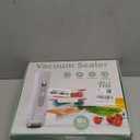 Fiii Portable Vacuum Sealer for Food, Compact Vacuum Sealer with Visible Water Tank, 30 Reusable Vacuum Bags, Handheld Sealer Machine, Pure White