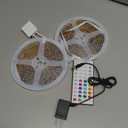 Led Lights for Bedroom 200 FT (2 Rolls 100 FT), with Remote and Application Control RGB Color Changing LED Strip Lights, Music Synchronization, Used for Room, Family, Party Decoration