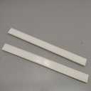 3M 501+ 0.5" x 4"-500 High Temperature Masking Tape 0.5" x 4" Rectangles, Crepe Paper, Tan (Pack of 500)