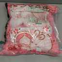 Civaner Cute Plush Pillow Kawaii Room Decor Throw Pillow Removable Stuffed Animal Fluffy Christmas Home Decor Gifts(Bunny)