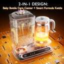 Baby Bottle Warmer & Steamer, 44oz Formula Kettle with Drying & Steam, Multi-Function Bottle Warmer for Breastmilk, Food & Baby Essentials