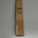 Hei!Dear Blackout Curtain Rod for Windows 48 to 84 inch (4-7Ft), Wrap Around Room Darkening Curtain Rods, 5/8" Samll Adjustable Modern Decorative Window rod,Gold (48-90"1 pack)