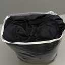 H.VERSAILTEX Velvet 4 Piece High Stretch Sofa Slipcover Cover Furniture Protector Form Fit Thick Velvet Extra Large Sofa Cover for 3 Cushion Couch Width Up to 105 Inch(XL Sofa, Jet Black)