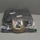 qiqee 50-Packs Black Paper Gift Bags with Handles Bulk 12.6"x4.3"x10" Wide Large Size Party Favor Bags Multiple Uses