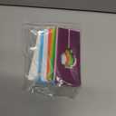 TAODAN 16PCS 12.6x5cm Wardrobe Dividers Square Plastic Divider Plate Clothes Rack Partition Suitable for Hanging Clothes in Rectangular Wardrobes