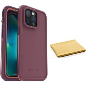 LifeProof FR Series Waterproof Case with Magsafe for iPhone 13 Pro (Only) - with Cleaning Cloth - Non-Retail Packaging - Resourceful Purple (Resourceful Purple)