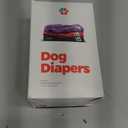 Pet Parents® Washable Dog Diapers (3pack) + Extenders of Durable Doggie Diapers, Premium Dog Diapers Female (Small, Princess)