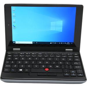 Mini Portable Laptop | Mini Computer Notebook with 7 Inch | 12GB & J4105 CPU | 2.4G/5G Band | Full Size Keyboard | Support 10, 11 (12G+512G)