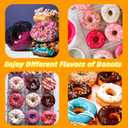 Mini Donut Maker Machine for Kid-Electric Non-Stick Surface Makes 2 Mini Doughnuts-Friendly Breakfast, Snacks, Desserts-Black (2 Holes X4")