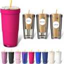 Frost Buddy Togo Buddy | 30 oz Stainless Steel Vacuum Insulated Tumbler | To Go Coffee Cup  Iced Coffee Cups, Iced Coffee Sleeve, Travel Mug, Thermal Cup for Hot & Cold Drinks, Dunkin Cup (Berry)
