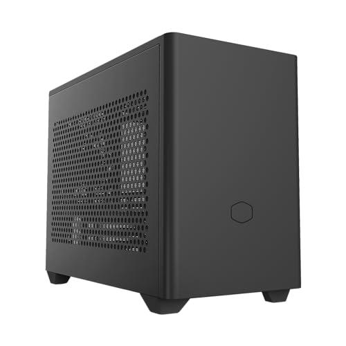 Cooler Master NR200 Mini-ITX PC Case, 330mm Horizontal Triple-Slot Mount GPU, 240mm|280mm AIO, SFX PSU 130mm, Compatible RX 7900 XTX|4080 Super, Vented Panels, DIY