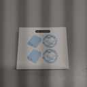 iPhone Charger Fast Charging,[MFi Certified] 2Pack 20W Type C Fast Charger Block with [10FT&6FT] USB C to Lightning Cable Compatible for iPhone 14/13/12/11 Pro Max/Xs Max/XR/X,iPad (Blue)