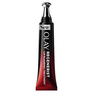 Olay Regenerist Nourishing Treatment, Lip Balm, Plumping Lip Gloss for Women, Fuller Looking Lips & Smoothed Lines, 3-in-1 Mask, Plumper, Gloss - Anti-Aging Skin Care, Shea Butter & Coconut Oil, 0.5oz