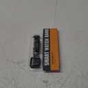 Compatible with Apple Watch Band and Case, Stainless Steel Metal Chain with TPU Cover, Smart-Watch Link Bracelet Strap, Wrist-Band for i-Watch Series 9 8 7 6 5 4 3 2 1 SE, 45mm 44mm 42mm, Black