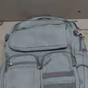 Lohol Water Resistant Backpack with Multifunctional Pockets for Teens, Durable Bookbag fits 15.6 inch Laptop for School Travel College, 25L (Blue)