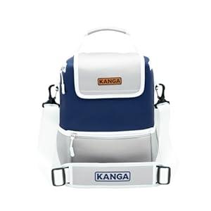 Kanga Insulated Cooler Bag - Soft Cooler Bag - 6 or 12 Can Beer and Seltzer Drink Cooler - Insulated Leak Proof and Durability Tested - Kanga Pouch Cooler